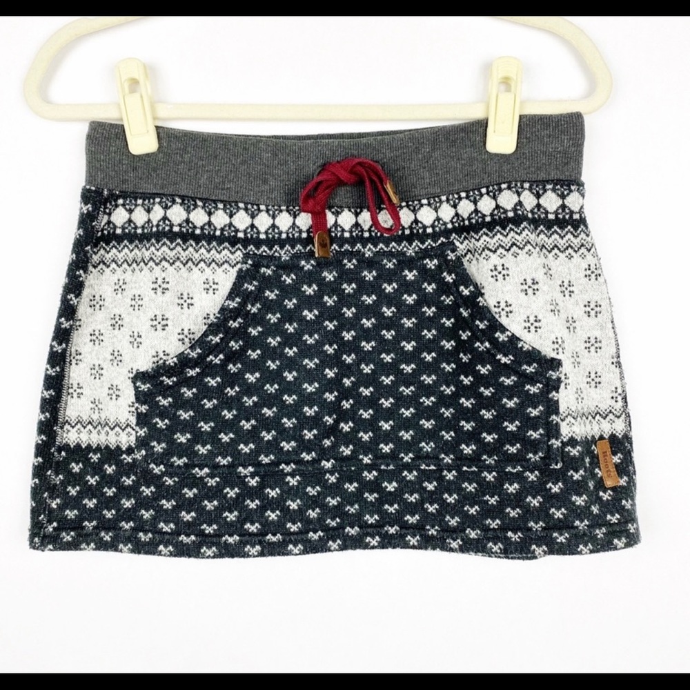ISO - Roots Canada Knit Fair Isle Mini Skirt